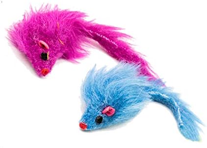 Youngever 7 Cat Toys Assortment with 5 Refillable Catnip Fish Cat Toys and 2 Catnip Fur Mouse Cat Toys, Extra Catnip for Refill, for Cat, Puppy, Kitty, Kitten, Ferret, Rabbit - Image 4
