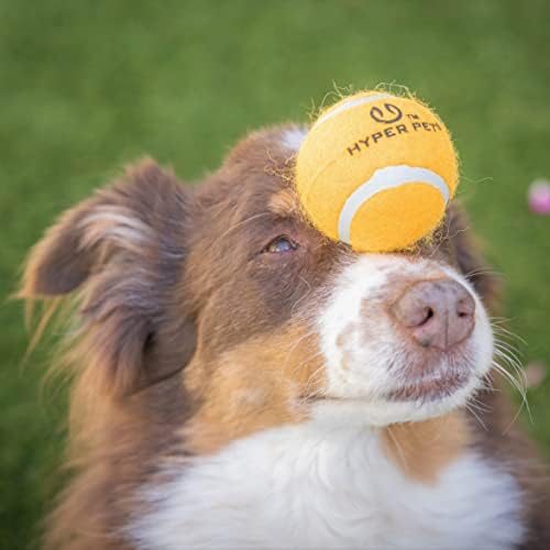 Hyper Pet Tennis Balls for Dogs (Safe Ball for Exercise and Training) Interactive Dog Toys work with Hyper Pet K9 Kannon K2 Dog Ball Launcher - 4 Pack 2.5" Orange - Image 7