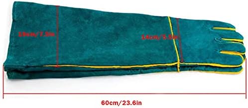 Animal Handling Gloves - 60CM Durable Bite & Scratch Resistant Gloves for Bathing, Grooming, Welding, Handling Dogs, Cats, Birds, Snakes, Parrots, Lizards, Reptiles - Image 3
