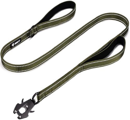 GEIT 2 Padded Handles Heavy Duty Dog Leash for Small Medium and Large Dogs by GEIT