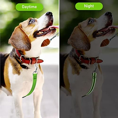 Cobee Dog Collar Clips, 2 Pcs Reflective Nylon Prong Collars Backup - Image 2