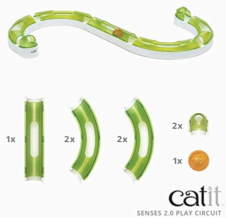 Catit Senses 2.0 Play Circuit Interactive Cat Toy - 8-Piece - Image 3