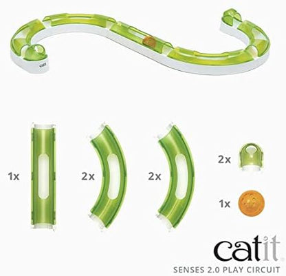 Catit Senses 2.0 Play Circuit Interactive Cat Toy - 8-Piece - Image 3