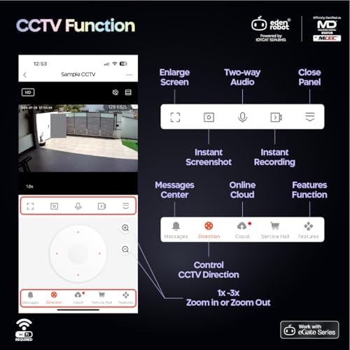 eGate WatchDog 360 4MP Indoor Smart Camera CCTV - Image 7