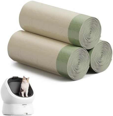 PETLIBRO Litter Box Liners, 60 Count Bags for Luma Automatic Litter Box by Unknown