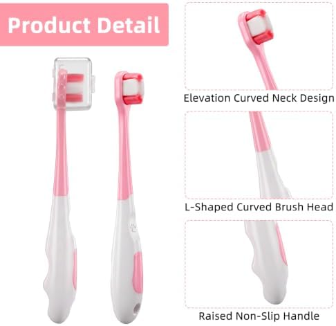 2 Pcs Small Dog Toothbrush, Cat Tooth Brush & Puppy Toothbrush - Image 3