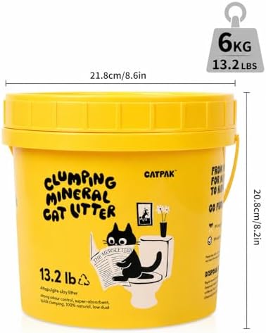 Dust Free Clumping Mineral Cat Litter, Unscented, Low Dust, 13.2 lb - Image 2