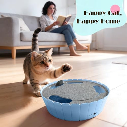 Pawaboo Interactive Cat Toy with Running Mouse, Automatic Track Kitten Toy - Image 6