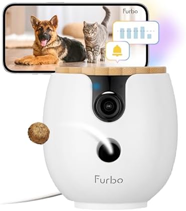 Furbo Mini 360° Pet Camera [Paid Plan Required to Activate] by FurboPetCamera
