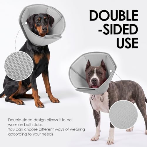 AOFITEE Soft Dog Cone Collar, Adjustable Cone for Dogs to Stop Licking - Image 5