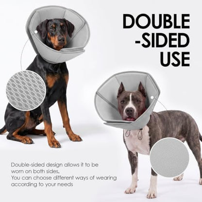 AOFITEE Soft Dog Cone Collar, Adjustable Cone for Dogs to Stop Licking - Image 5