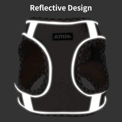 AIITLE Small Dog Harness and Leash Set with Strong Magic Tape, Sage XS - Image 2
