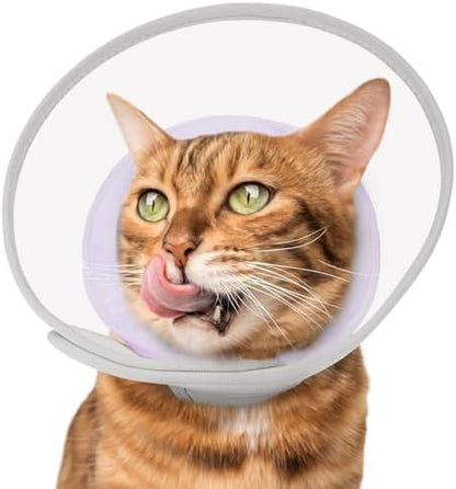 Cat Cone Collar Soft: Comfortable Waterproof Mesh Recovery Cone After Surgery to Stop Licking and Scratch, Alternative to Plastic Elizabeth Head/Neck Cone by Unknown