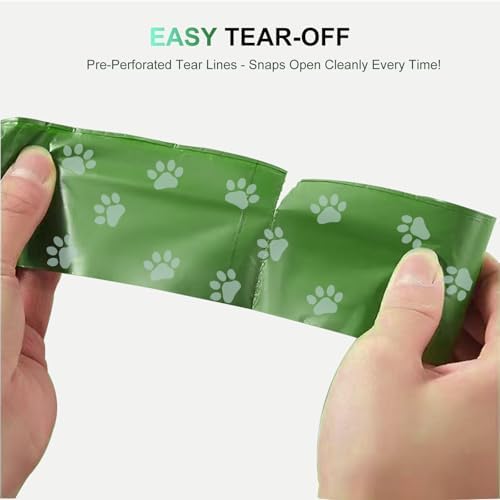 120Pcs Thick Dog Poop Bags Rolls, Leak-Proof Poop Bags for Dog and Cats Litter, 9x13 Inch Scented Pet Waste Bag for Small - Large Dogs Walking, Fits Most Doggie Bag Holder for Leash - Image 3