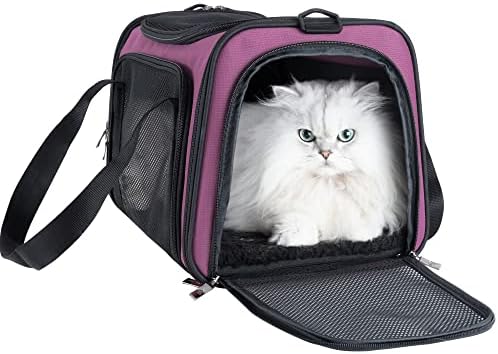Easy Load Pet Carrier for Medium Cats and Small Dogs by petisfam