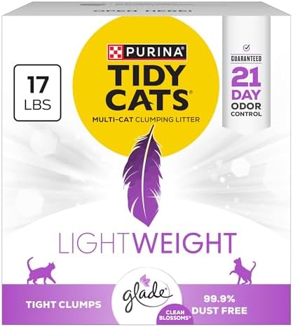 Purina Tidy Cats LightWeight Glade Clean Blossoms Litter, 17 lb by PurinaTidyCatsLitter