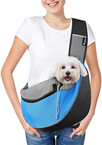 Pawaboo Pet Sling Carrier for Small Dogs Cats by Pawaboo