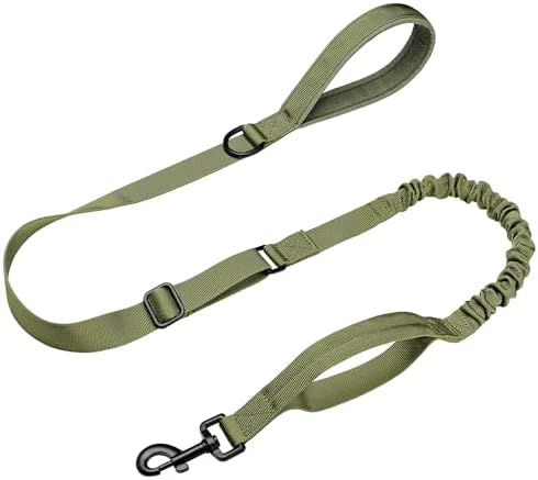 Forestpaw Tactical Dog Leash for Large Dogs, Green, 4-5FT by Forestpaw
