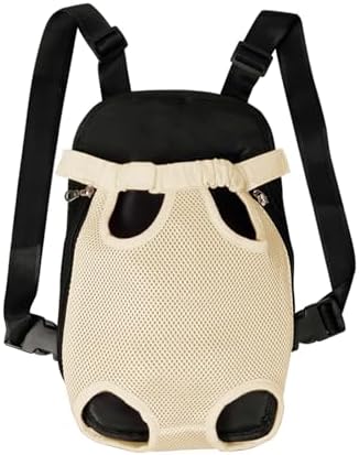 FEimaX Dog Carrier Backpack Pet Legs Out Front Cat Travel Bag, Adjustable Puppy Backpacks Carriers Hands-Free for Small Medium Dogs Cats Hiking Traveling Camping Daily Walking - Image 2