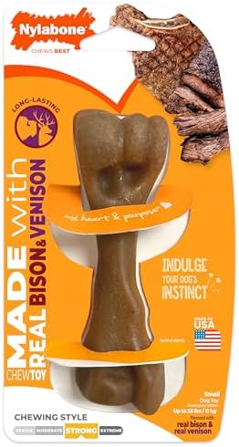 Nylabone Strong Chew Femur Bone Dog Toy, Dog Bone for Aggressive Chewers by Nylabone