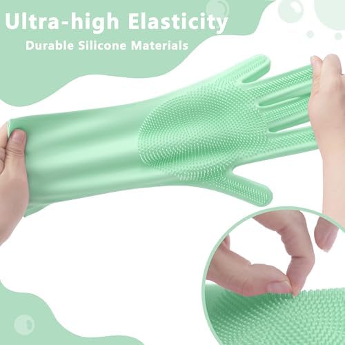 Pet Grooming Gloves—Dog Washing Gloves with High-Density Teeth - Image 5