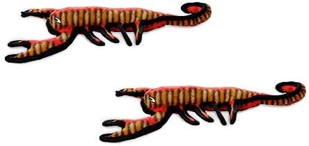 TUFFY - World's Tuffest Soft Dog Toy - Desert - Multiple Layers. Made Durable, Strong & Tough. Interactive Play (Tug, Toss & Fetch). Machine Washable & Floats (Scorpion, Large 2 Pack)