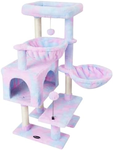 Cat Tree Cat Tower Condo Pet Activity Center Sisal Scratching Post by KIYUMI