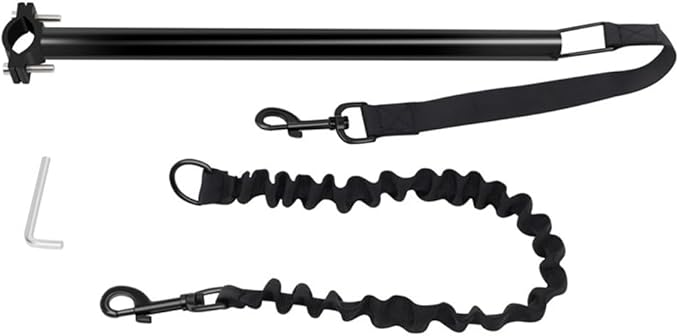Bicycle Leash, Bicycle Dog Leash Attachment for Medium and Large Dogs Walking,Jogging,Running,Training