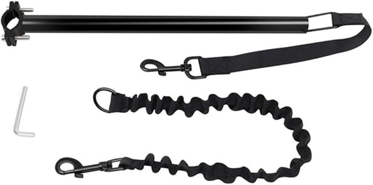 Bicycle Leash, Bicycle Dog Leash Attachment for Medium and Large Dogs Walking,Jogging,Running,Training