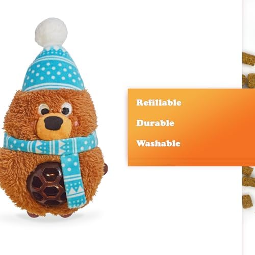 Meowijuana Knock 'n' Nibble Toy & Treat Bundle | Winter Buddy & Seafood - Image 5