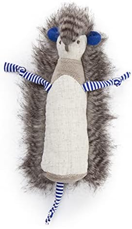 Petlinks HappyNip Kicker Meercat Plush Cat Toy, Contains Silvervine & Catnip - Blue/Tan, One Size by Petlinks%C2%AE
