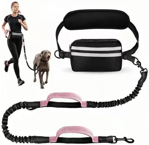 Waist Leash for Dog Walking - Adjustable Hands-Free by Unknown
