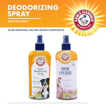 Arm & Hammer Super Deodorizing Dog Spray, Kiwi Blossom, 8 Fl Oz, 6-Pack - Image 2