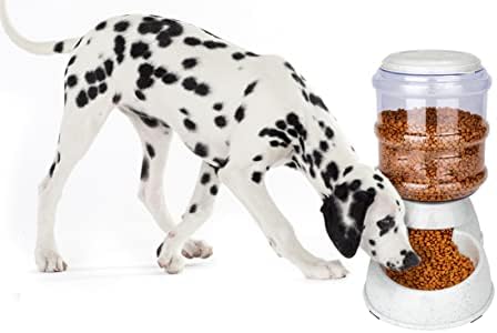 Automatic Dog Feeders for Large Dogs, Large Dog Food Dispenser 3 Gallon, Automatic Dog Feeder Food Dispenser for Large Dogs and Pets that are Left unfed for Long Periods of time Away from Home by Unknown