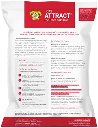 Dr. Elsey's Cat Attract Clumping Clay Cat Litter 40 lb. Bag - Image 2