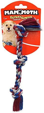 Mammoth Flossy Chews Color Rope Tug – Premium Cotton-Poly Tug Toy for Dogs – Interactive Dog Rope Toy – Tug Dog Chew Toy - Image 2