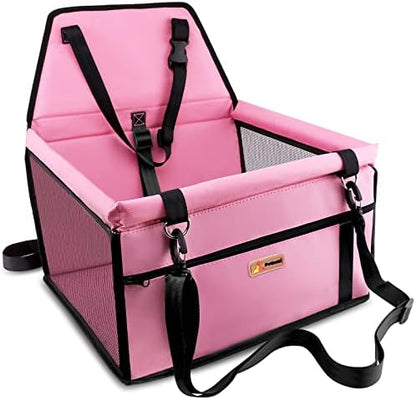 Petbobi Dog Car Seat for Small Dogs and Cats up to 15 lbs, Portable Booster by Petbobi