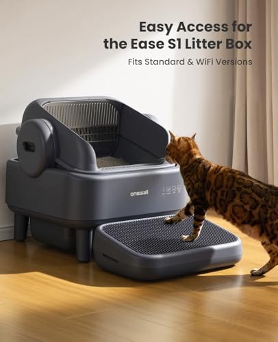 Oneisall Cat Stairs Ramp for Litter Box for Small and Elderly Cats - Image 2
