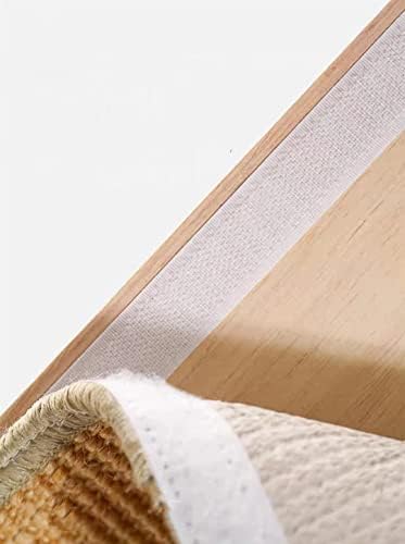 SHENGOCASE 4-Pack 10" x 19.7" Sisal Cat Scratching Mat Pad with Hook & Loop Tapes for Wall Couch, Window Perch, Cat Wall Furniture Shelve - Image 2