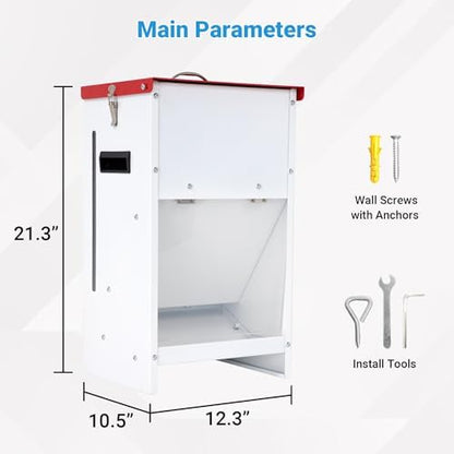 Automatic Dog Feeder - 25LBS Capacity Auto Gravity Dispenser - Image 2