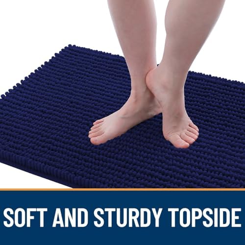 OLANLY Dog Door Mat for Muddy Paws 47x24, Extra Absorbent Chenille Mud Mat - Image 3