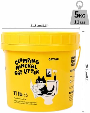 Dust Free Clumping Mineral Cat Litter, Unscented, Low Dust, 11.2 lb - Image 2