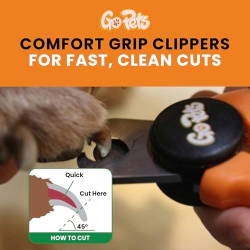 GoPets Nail Clipper for Large Dogs & Cats, Quick Sensor Safety Guard - Image 4