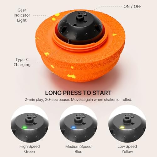 Interactive Dog Toys Automatic Bouncing Dog Ball for Small & Large Dogs - Image 3