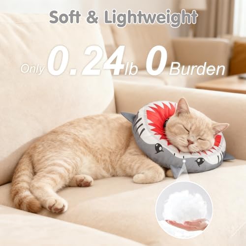 BEAUTYZOO Cat Cone Collars Soft, Cat Donut Recovery E Collar After Surgery - Image 3