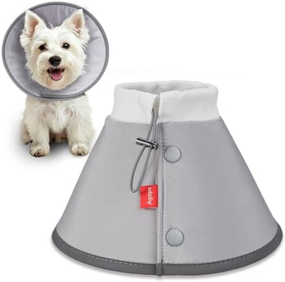 Agape Soft Dog Cone for Small Dogs & Cats, Recovery Collar to Stop Licking by Agape