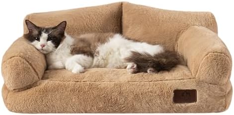 Hollypet Small Dog Large Cat Bed Puppy Couch Beds for Pets up to 25 lbs - Image 2
