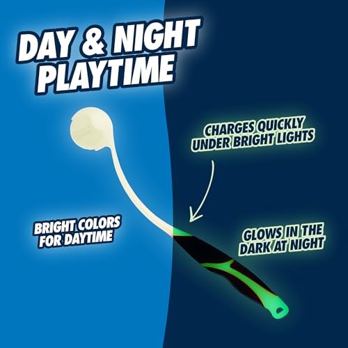 Chuckit Pro Fetch Toy Ball Launcher For Dogs; Compatible With Any Chuckit! Medium Size 18 Inch + Max Glow Ball - Image 4