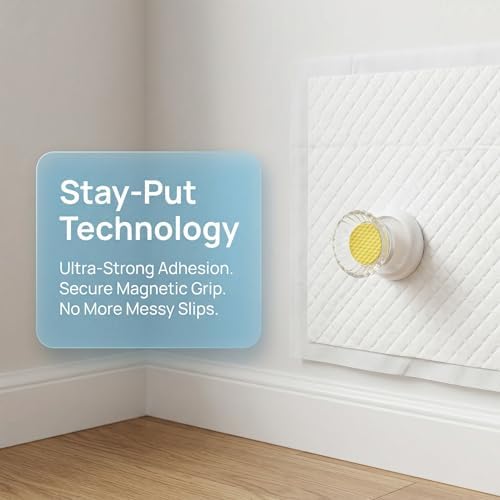 Non Slip Dog Pee Pad Holder, Strong Adhesion, 4 Pcs - Image 5