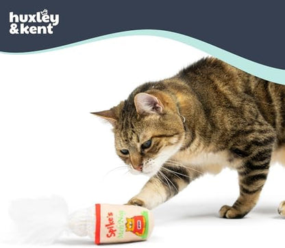 Huxley & Kent Plush Crinkle Catnip Cat Toy, Meh Nog - Image 3
